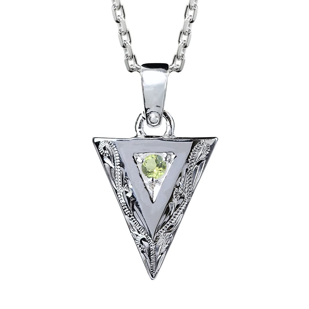 ❧ハワイアンアクセサリー№410❧ Amazon | BYTHESEA ハワイアンジュエリー ネックレス 8月誕生石